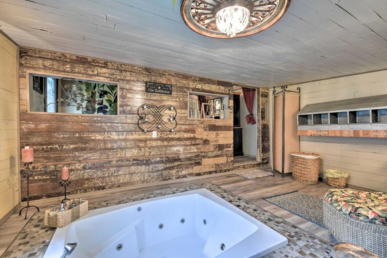 Rustic Chic Home About 1 Mi To Dtwn Hot Springs! Bagian luar foto